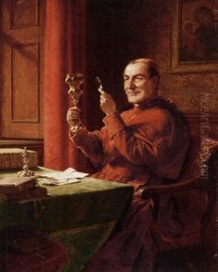 The Connoisseur by Eduard von Gruetzner