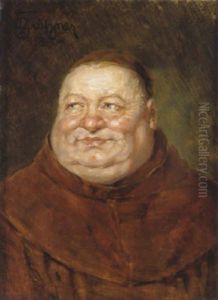 Portrait Eines Monches