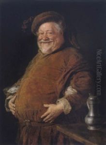 Falstaff by Eduard von Gruetzner