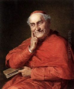 Sinnender Kardinal by Eduard von Gruetzner