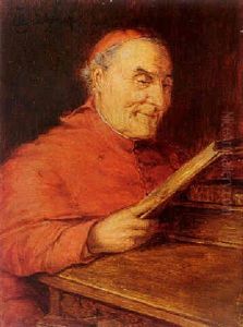 Geistlicher Beim Lesen by Eduard von Gruetzner