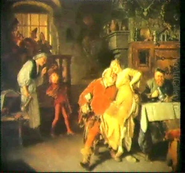 Falstaff In Der Schenke Zum Wilden Schweinskopf. - view 1