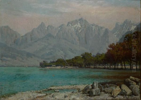 Evian-les-bains, Lac De Geneve - view 1