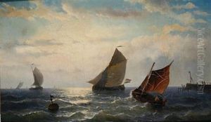 Leaving Harbour On A Breezy Day