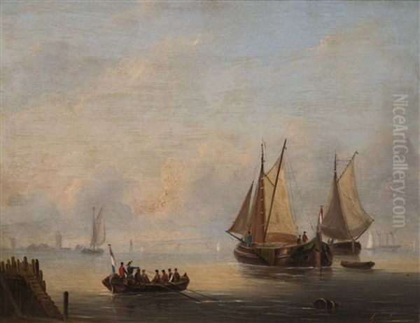 Navires Sur Une Mer Calme - view 1