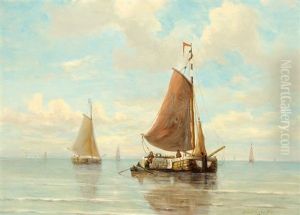 Sailing Boats On A Calm Sea