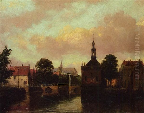 Stad Aan Een Rivier - view 1