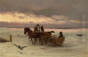 Troika by Petr Nikolaevich Gruzinsky