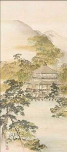 Early Summer In Kinkakuji Temple by Kono Bairei