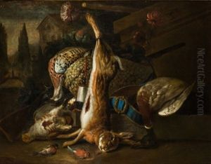 Bodegon Con Presas by Adriaen de Gryef