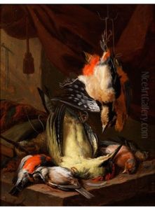 Stilleben Mit Federvieh by Adriaen de Gryef