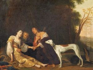Nach Der Jagd by Adriaen de Gryef