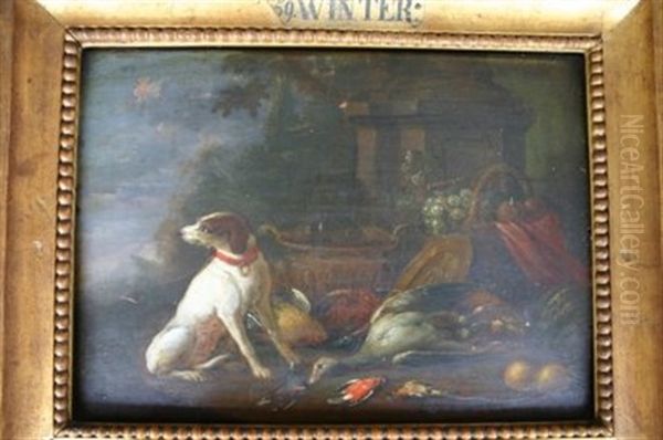 Nature Morte Au Trophee De Chasse (pair) - view 1