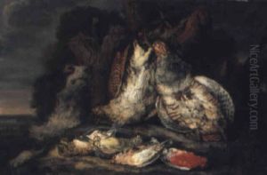 Jaktstilleben Med Faglar by Adriaen de Gryef
