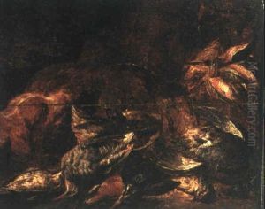 Chien Gardant Les Trophees De Chasse