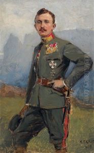 Kaiser Karl I. Von Osterreich by Karl Friedrich Gsur