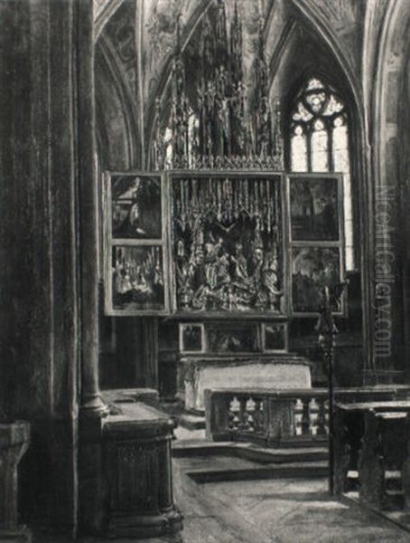 Der Pacher-altar In St. Wolfgang/salzkammergut - view 1