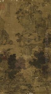 Wandering In The Autumn Mountain by Gu Fuzhen