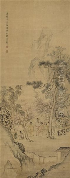 Night Banquet In The Peach Blossom Garden - view 1