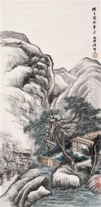 Landscape by Gu Linshi