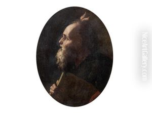 God The Father; And Moses (2) by Pietro Francesco Guala