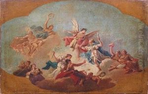 A Bozetto For An Allegory Of Venetian Virtue