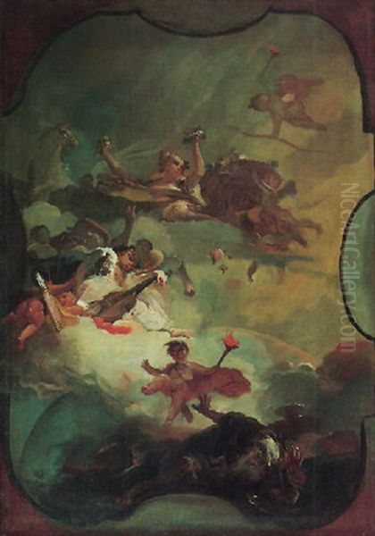 An Allegory Of Day And Night - view 1