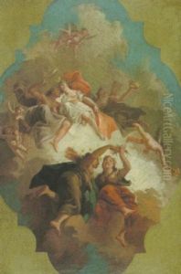 Allegorie Der Tagezeiten by Jacopo Guarana