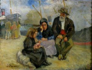"abuela Y Nina En El Puerto" by Juan Manuel Baixas Carrete