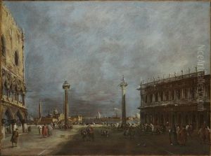 Il Porto Di Pozzuoli by Francesco Guardi