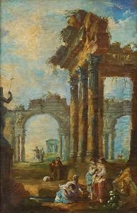 Architekturlandschaft by Francesco Guardi