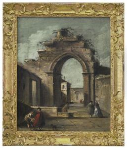 Capriccio Con Arco In Rovina E Figure Capriccio Con Arco In Rovina E Figure