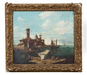 Venetian Fantasy by Francesco Guardi