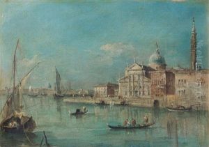 San Giorgio Maggiore, Venice, Seen From The West