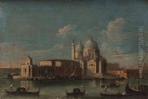 A View Of The Dogana And Santa Maria Della Salute