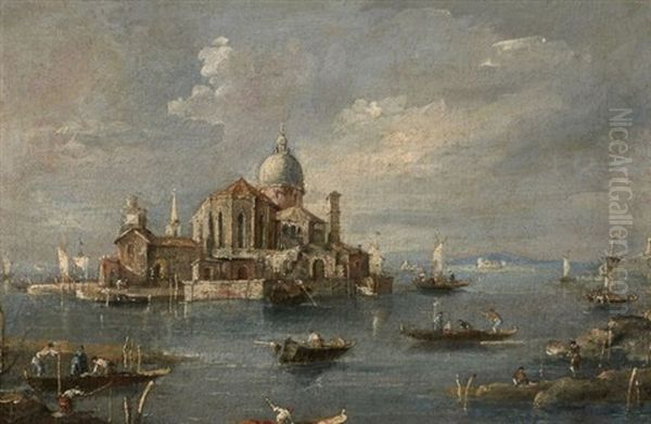 Eglise Sur La Lagune, Venise - view 1