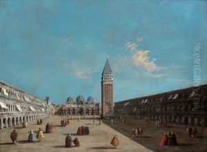 Vue De La Place Saint-marc, Venise by Giacomo Guardi