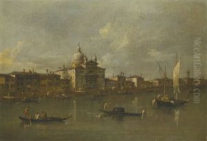 Venice, A View Towards The Giudecca And The Church Of Le Zitelle