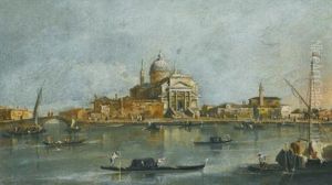 Venice, A View Of The Church Of San Giorgio Maggiore