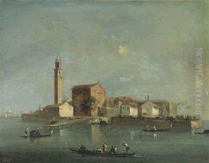 A View Of The Island Of San Giorgio In Alga, Venice