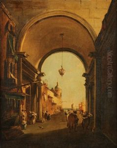 Venetian Capriccio by Giacomo Guardi