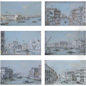 Views Of Venice, Including The Church Of Corpus Domini And The Rio Dei Mendicanti Towards The Fondamenta Nuova (6 Works)