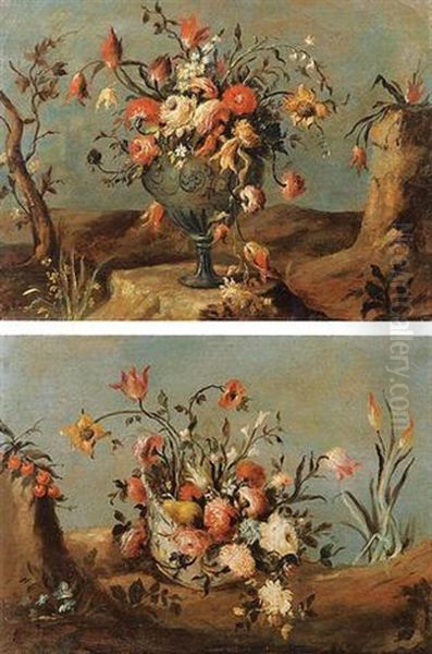Natura Morta Con Fiori In Un Vaso - view 1