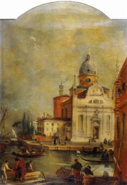 Venedig Mit Kirche Am Canale Grande - view 1