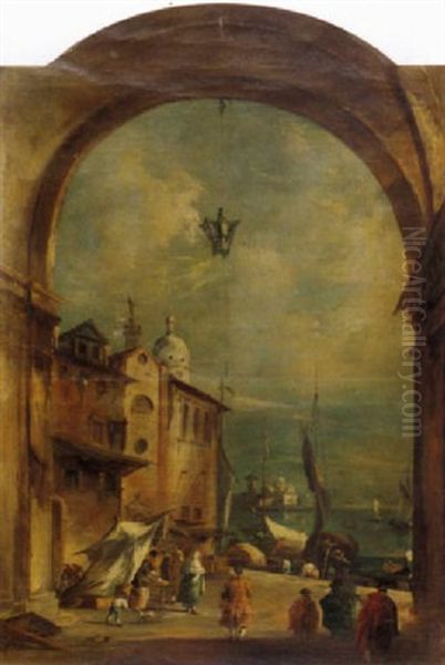 Hafenszene In Venedig - view 1