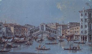 View Of The Rialto, Venice by Giacomo Guardi
