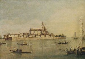 Venice, The Isola Della Certosa by Giacomo Guardi