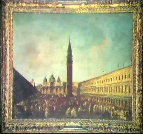 Ansicht Der Piazza San Marco - view 1