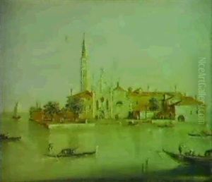 Venice, Island Of Santa Maria Della Grazia by Giacomo Guardi