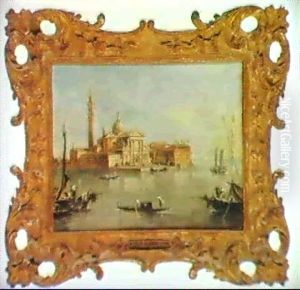 Venice, The Island Of San Giorgio Maggiore by Giacomo Guardi